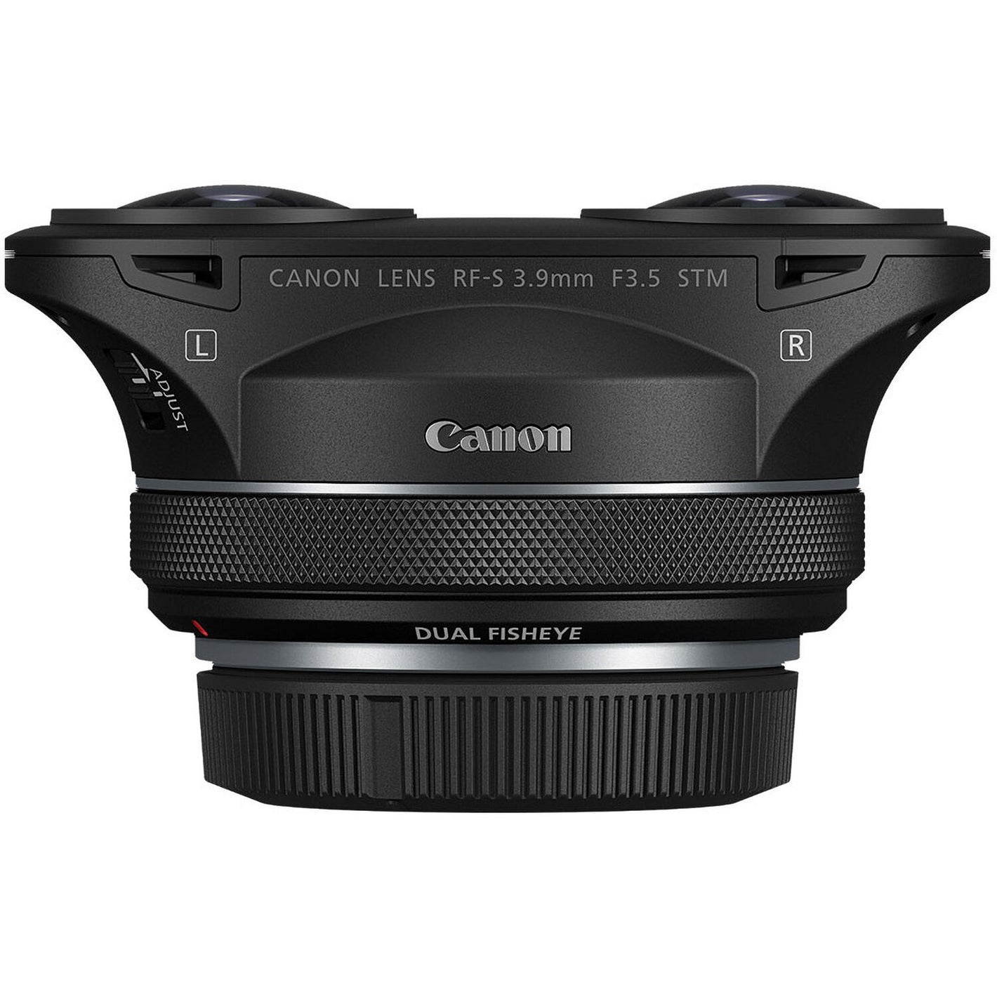 Canon RF-S 3.9mm f/3.5 STM Dual Fisheye lens with 144° viewing angle