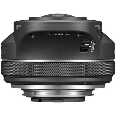 Canon RF-S 3.9mm f/3.5 STM Dual Fisheye lens with 144° viewing angle