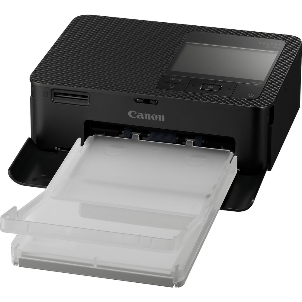 Canon SELPHY CP1500 Compact Photo Printer (Black) – stylish and portable printer that delivers high-quality, long-lasting prints straight from your phone or camera.
