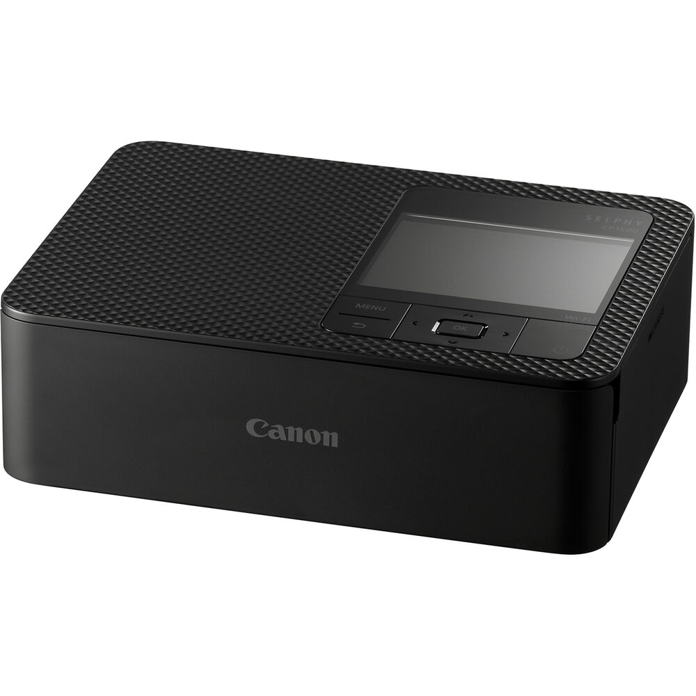 Canon SELPHY CP1500 Compact Photo Printer (Black) – stylish and portable printer that delivers high-quality, long-lasting prints straight from your phone or camera.
