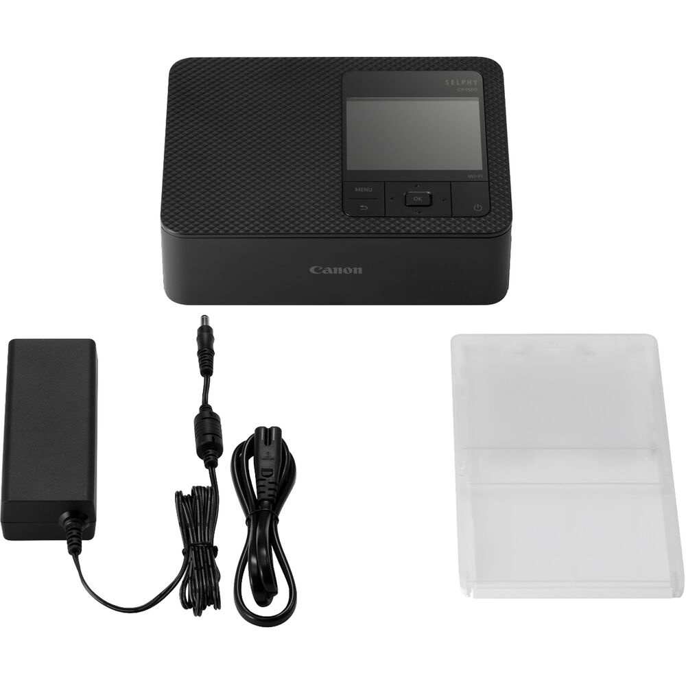 Canon Selphy CP1500 Compact Photo Printer (Black) – Outdoorphoto
