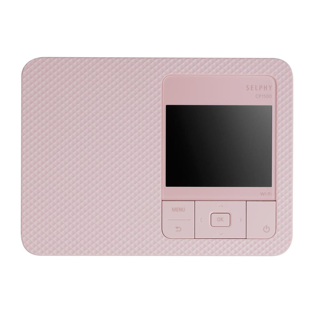 Canon SELPHY CP1500 Compact Photo Printer (PINK) – stylish and portable printer that delivers high-quality, long-lasting prints straight from your phone or camera.