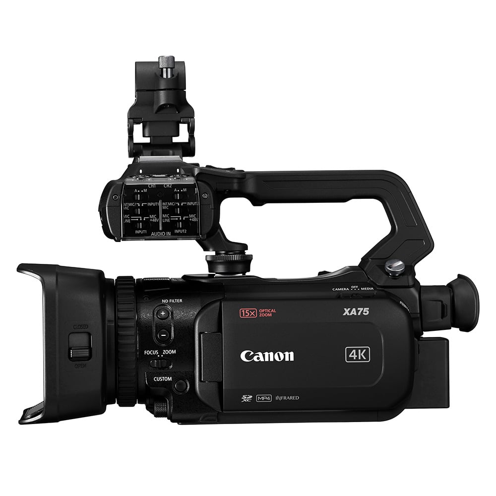 Canon XA75 Professional 4K Camcorder – Outdoorphoto