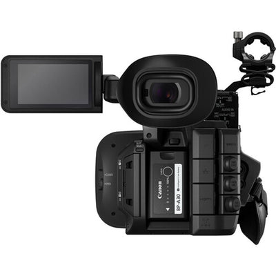 Canon XF605 UHD 4K HDR professional camcorder with 15x L-series zoom lens and advanced autofocus
