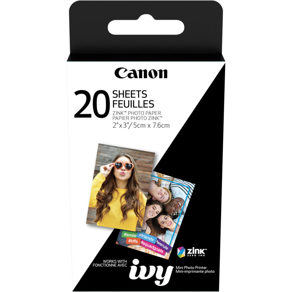 Canon Zoemini Zink Photo Paper (20 Pack) – Outdoorphoto