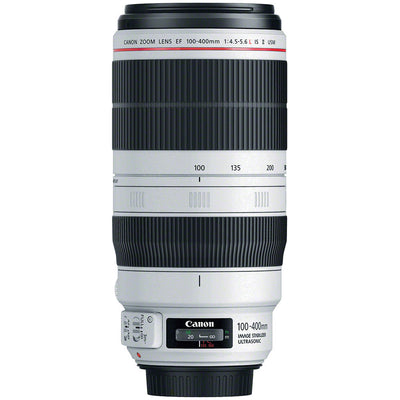 Canon camera lens on a white background