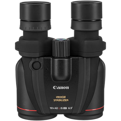 Canon 10x42 IS waterproof binoculars with L-series UD lenses and image stabilisation, ideal for wildlife, marine, and astronomy use.
