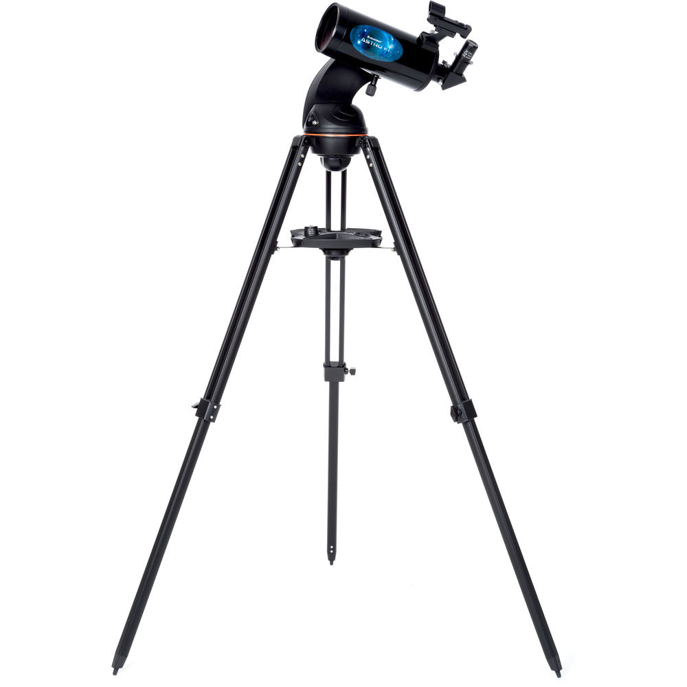 The Celestron Astro Fi 102mm Telescope offers dazzling views of craters on the Moon, the rings of Saturn, the Great Red Spot on Jupiter, and so much more at night.
