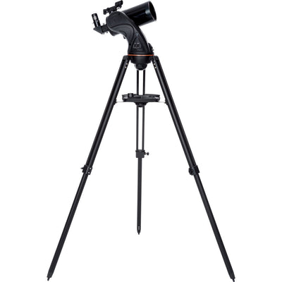 The Celestron Astro Fi 102mm Telescope offers dazzling views of craters on the Moon, the rings of Saturn, the Great Red Spot on Jupiter, and so much more at night.
