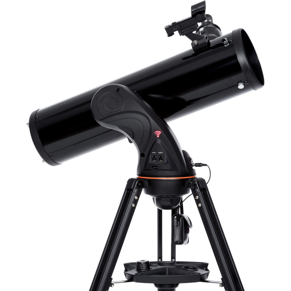 Take in the sky with the computerised Celestron Astro Fi 130mm Telescope. Perfect for terrestrial and celestial viewing on the go.