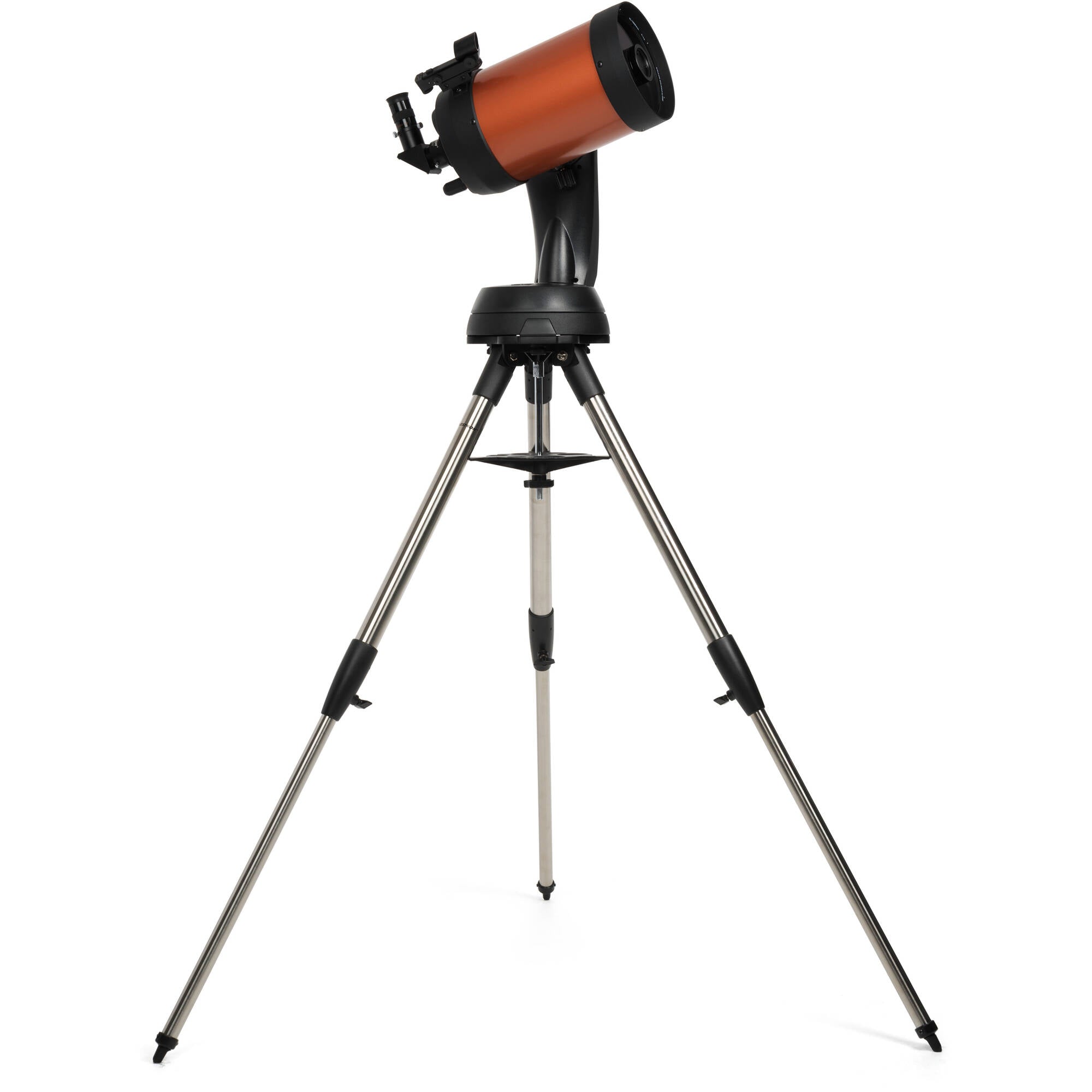 The signature orange-tube Celestron Nexstar 6SE Telescope packs enough light-gathering ability to observe the best that the solar system has to offer.