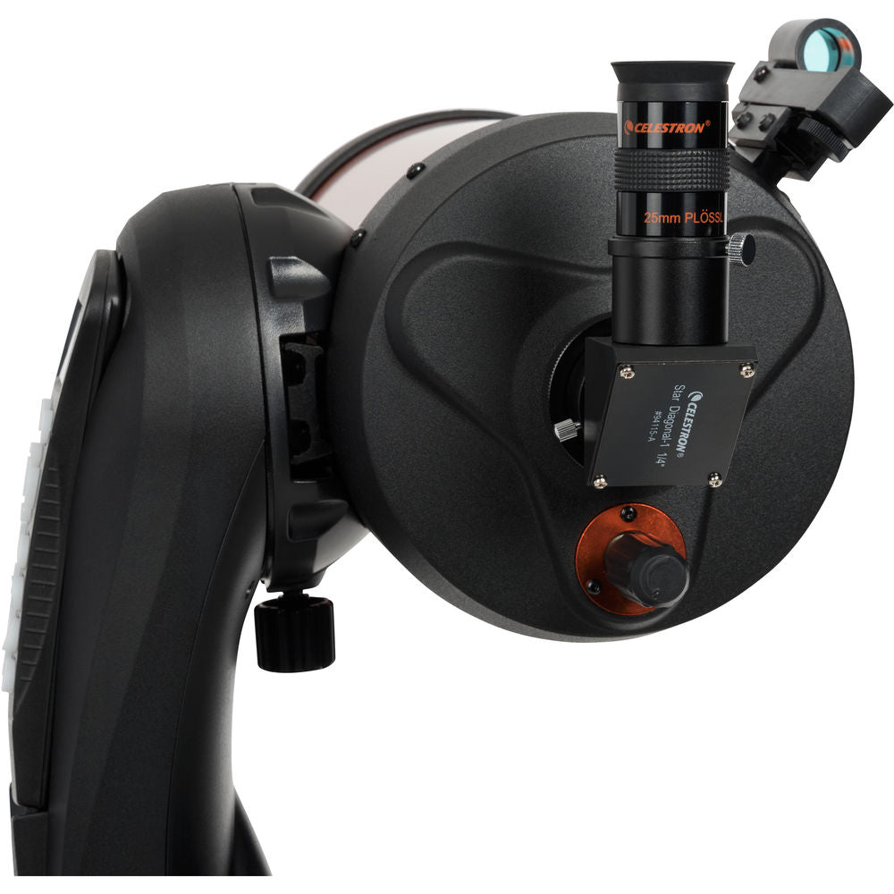 The signature orange-tube Celestron Nexstar 6SE Telescope packs enough light-gathering ability to observe the best that the solar system has to offer.
