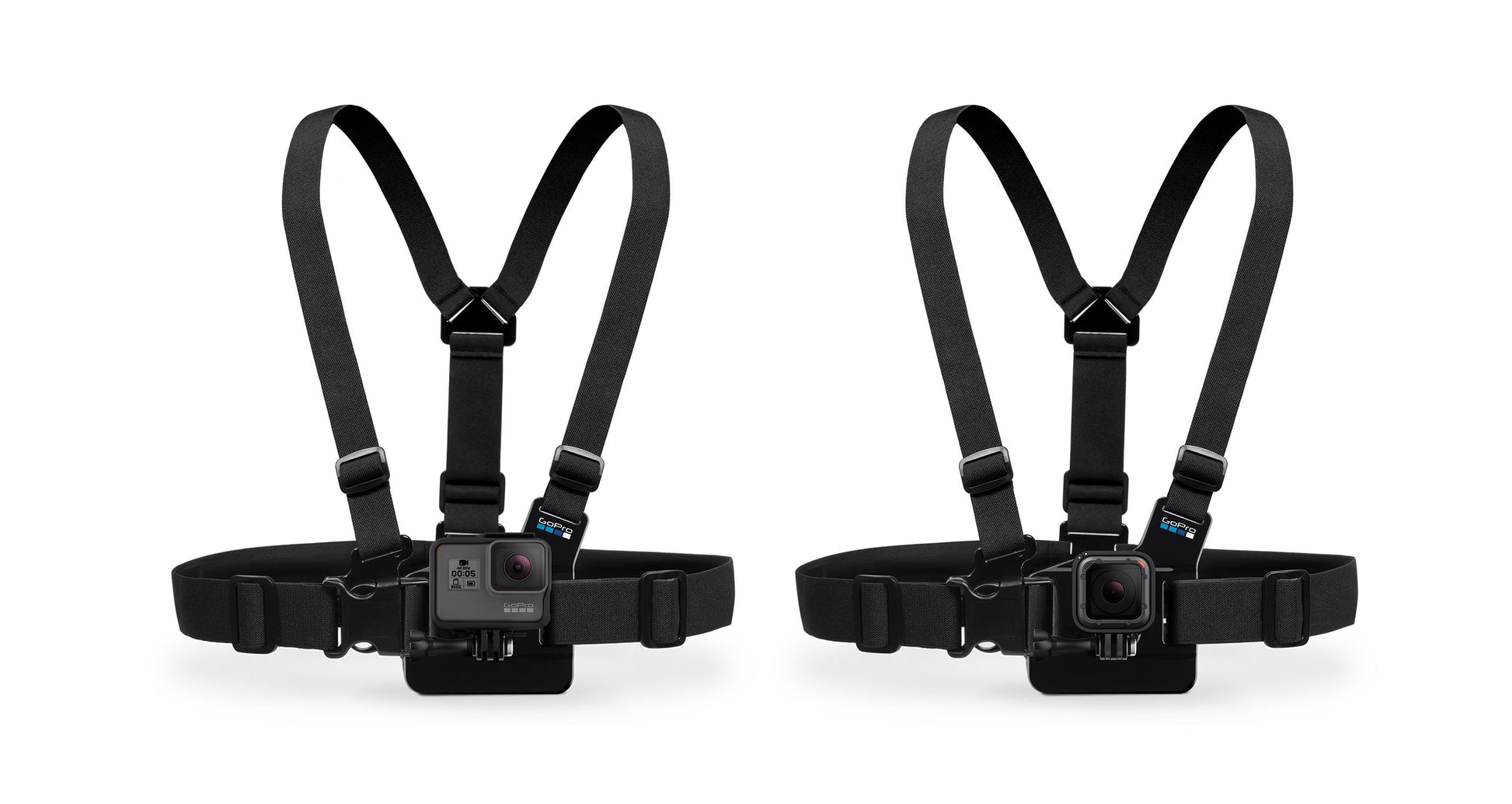 The GoPro Chesty - Chest Mount Harness lets you capture immersive video and photos from your chest.
