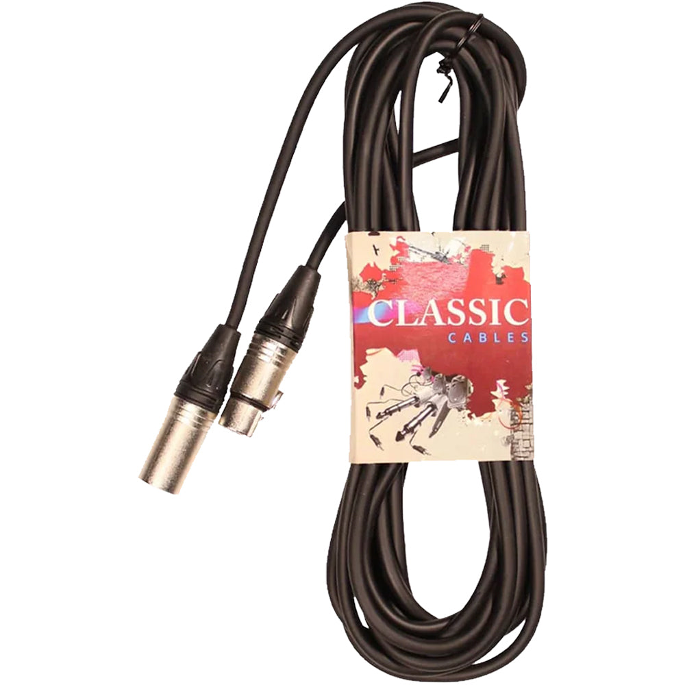 Professional audio cable connecting microphones to speakers
