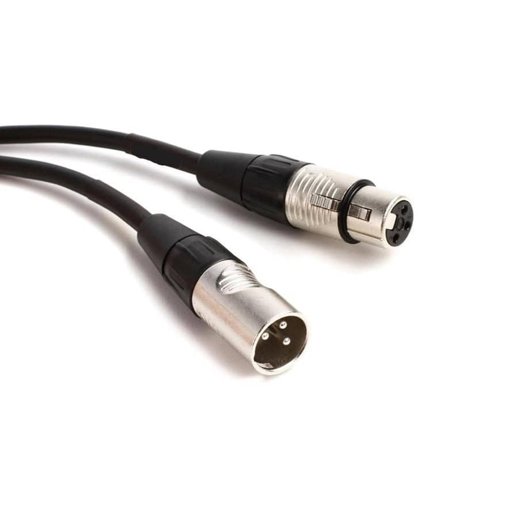 Professional audio cable connecting microphones to speakers