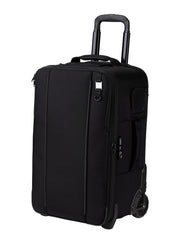 Tenba Roadie Roller 24 (Black) — professional rolling camera case with customizable dividers, wheels, and weatherproof materials for travel protectio