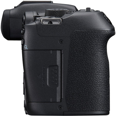 Canon EOS R7 mirrorless camera with 32.5MP APS-C sensor and Dual Pixel CMOS AF II for fast-action photography and 4K video
