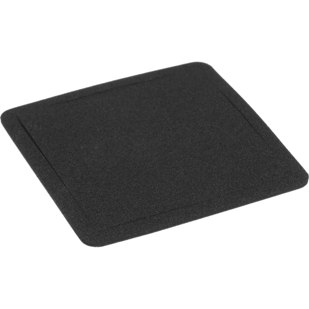 A filter gasket designed to block out stray light entering, which could have unwanted effects on exposure.
