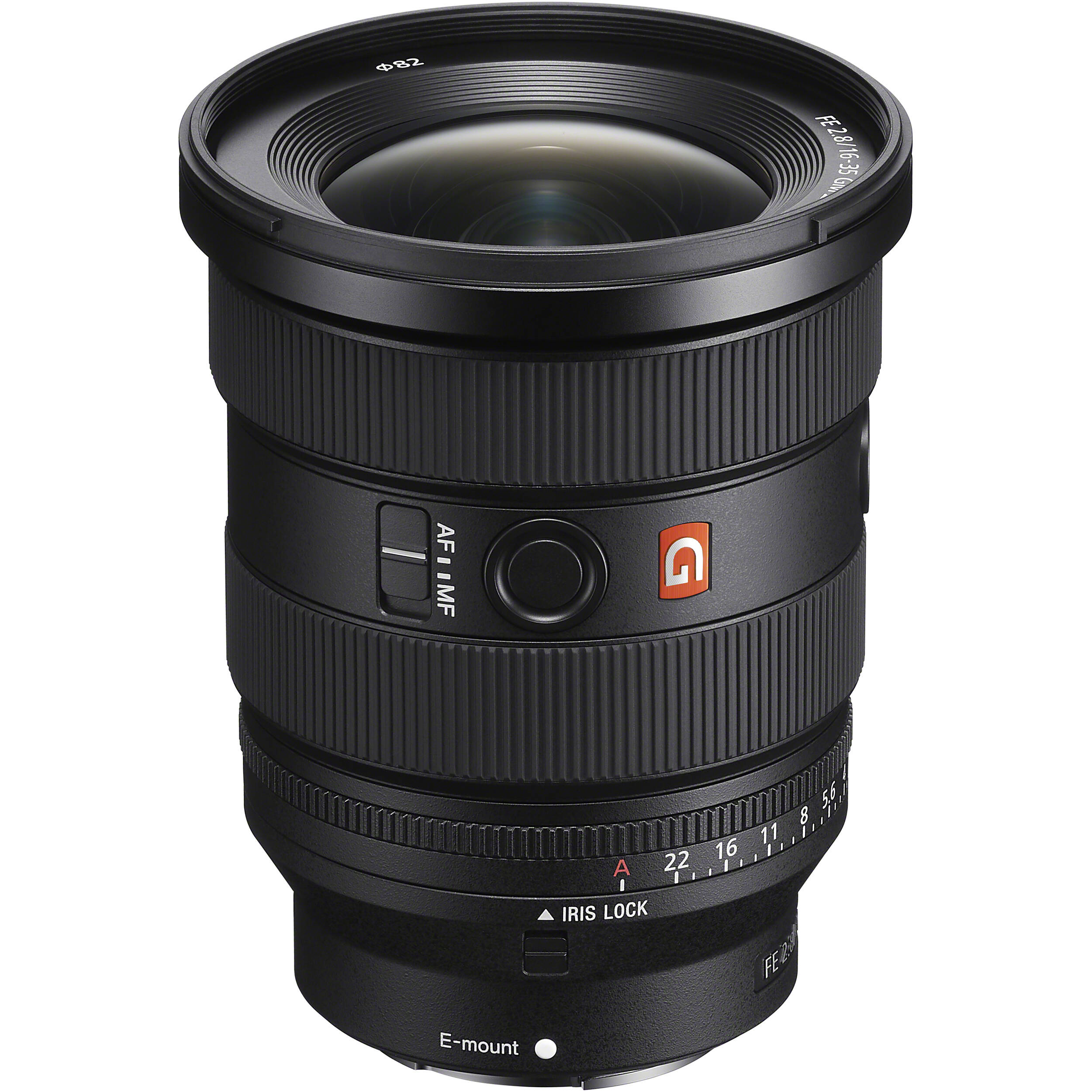 Sony FE 16–35mm f/2.8 GM II wide angle zoom lens for professional photography and video
