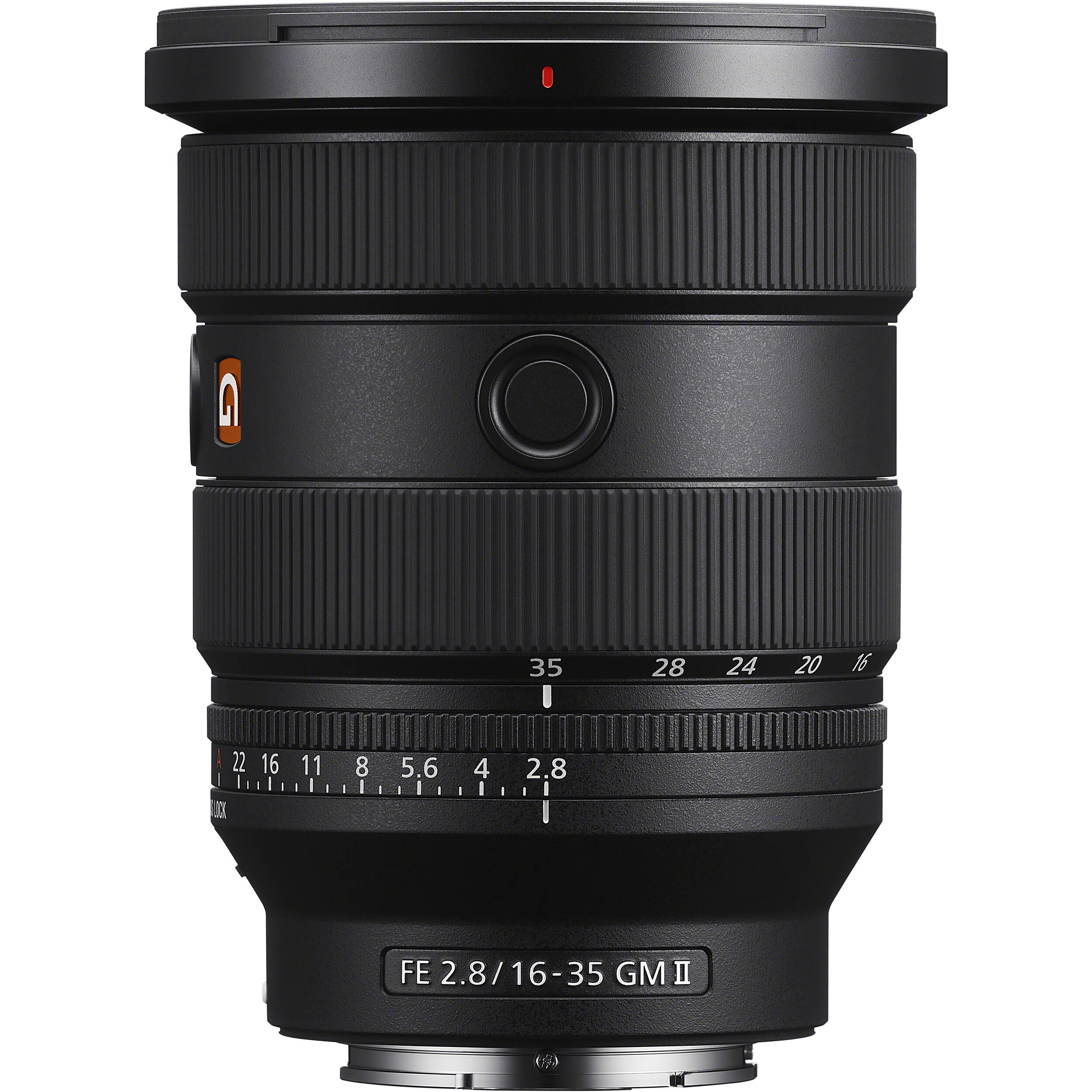 Sony FE 16–35mm f/2.8 GM II wide angle zoom lens for professional photography and video