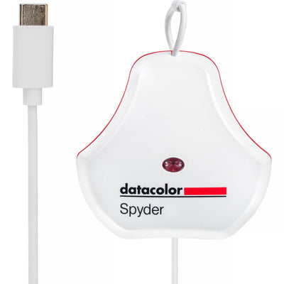 SpyderExpress monitor calibration tool showing true to life colour on a laptop screen