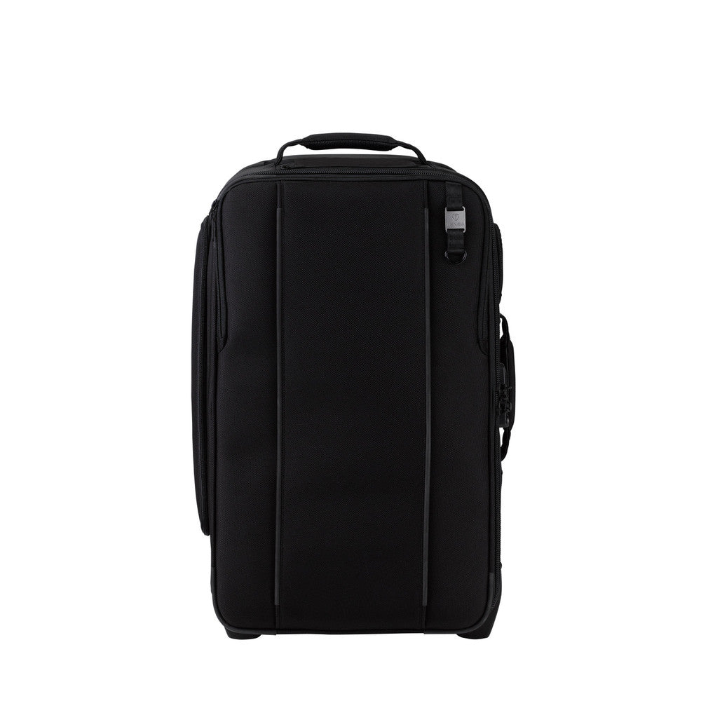 Tenba Roadie Roller 24 (Black) — professional rolling camera case with customizable dividers, wheels, and weatherproof materials for travel protectio