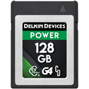 Delkin Devices POWER CFexpress Type B G4 Memory Card – ultra-fast, high-capacity storage designed for professional photographers and videographers capturing 4K/8K content.