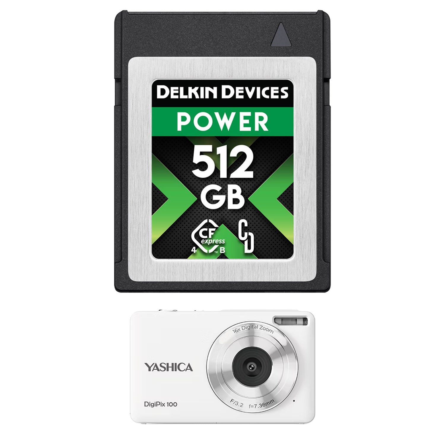 Delkin Devices POWER CFexpress Type B G4 Memory Card – ultra-fast, high-capacity storage designed for professional photographers and videographers capturing 4K/8K content.
