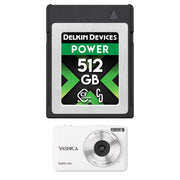 Delkin Devices POWER CFexpress Type B G4 Memory Card – ultra-fast, high-capacity storage designed for professional photographers and videographers capturing 4K/8K content.

