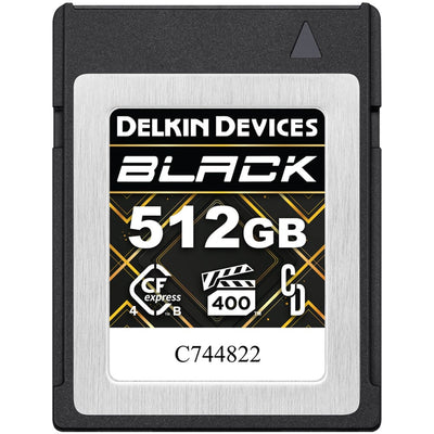 Built for cinema, broadcast, and pro photography, the Delkin BLACK CFexpress 4.0 memory card ensures seamless, high-speed media capture.