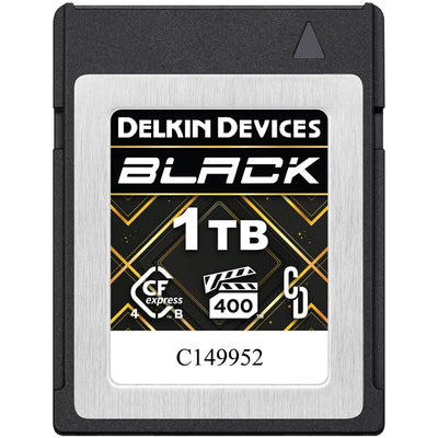 Extensively tested for top camera systems, the Delkin BLACK CFexpress 1TB Memory Card guarantees broad compatibility and stable performance.