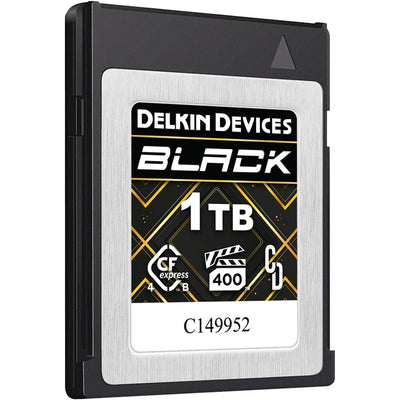 Extensively tested for top camera systems, the Delkin BLACK CFexpress 1TB Memory Card guarantees broad compatibility and stable performance.