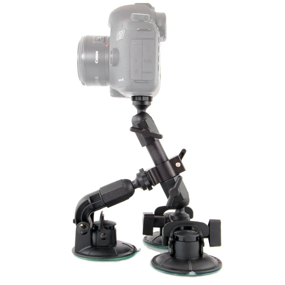 Delkin Devices Fat Gecko Triple Mount – Outdoorphoto