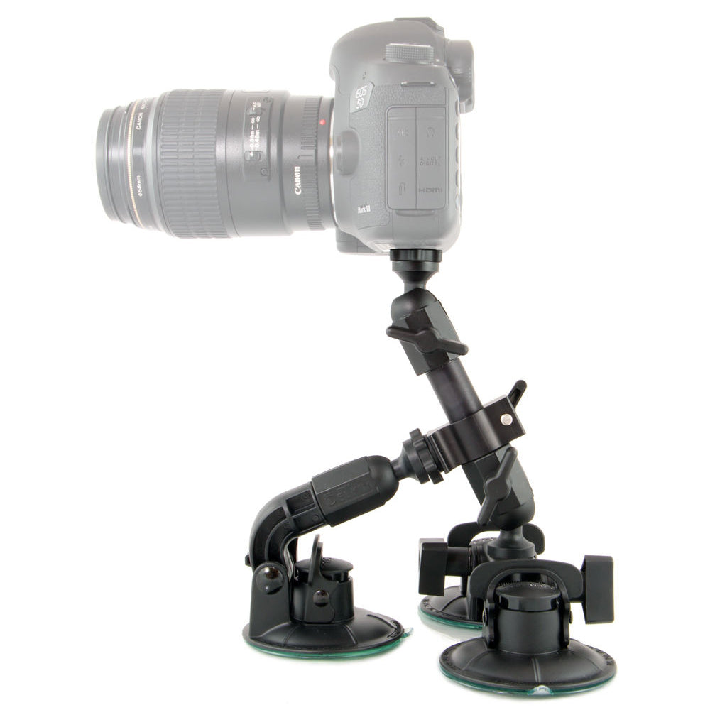 Delkin Devices Fat Gecko Triple Mount – Outdoorphoto