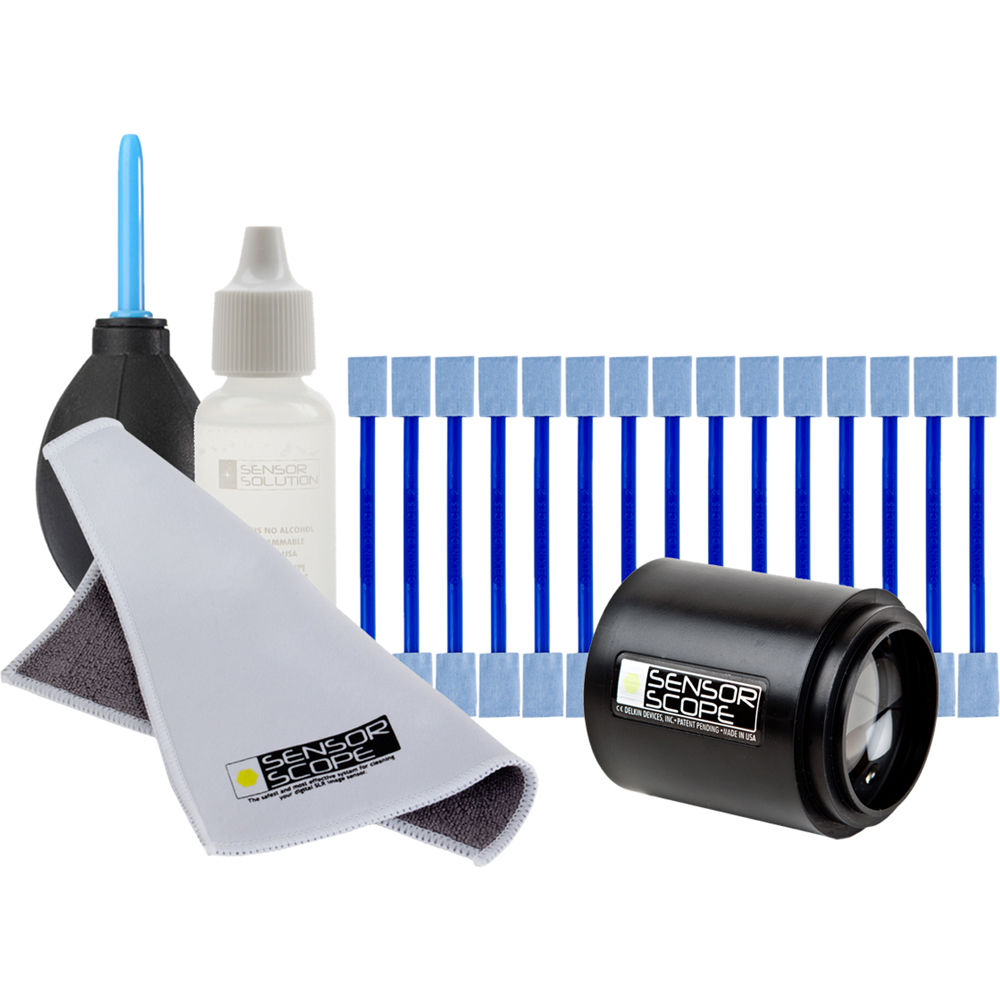 Delkin SensorScope camera sensor cleaning system
