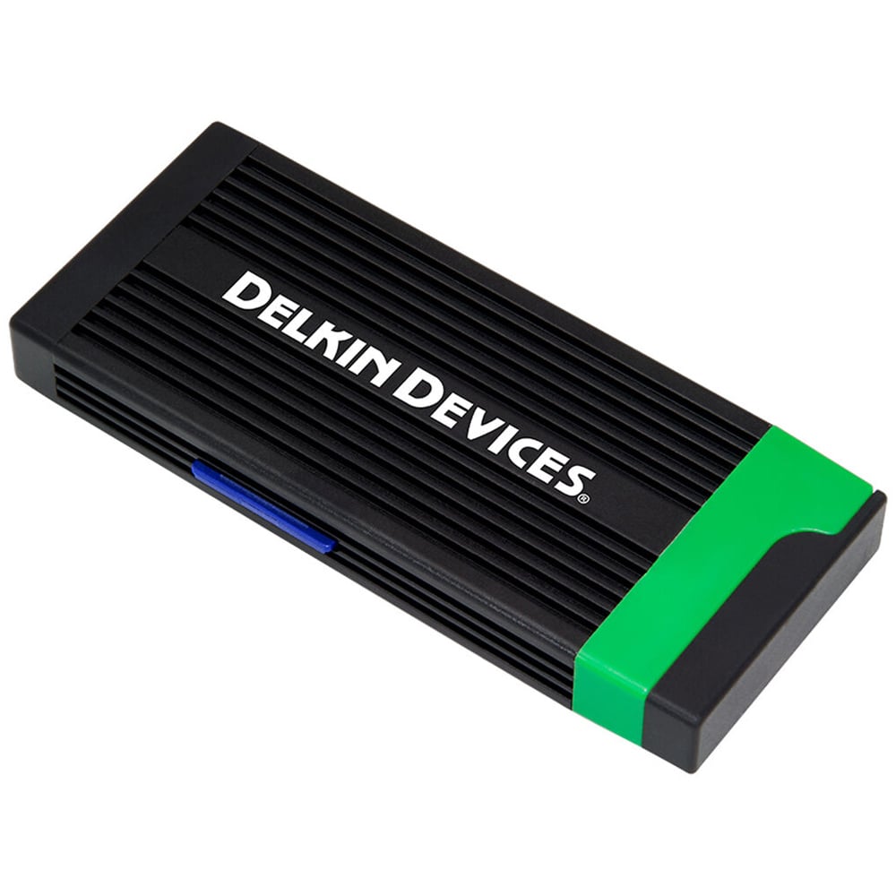 Delkin Devices USB 3.2 Dual Slot CFexpress Type B & SD Memory Card