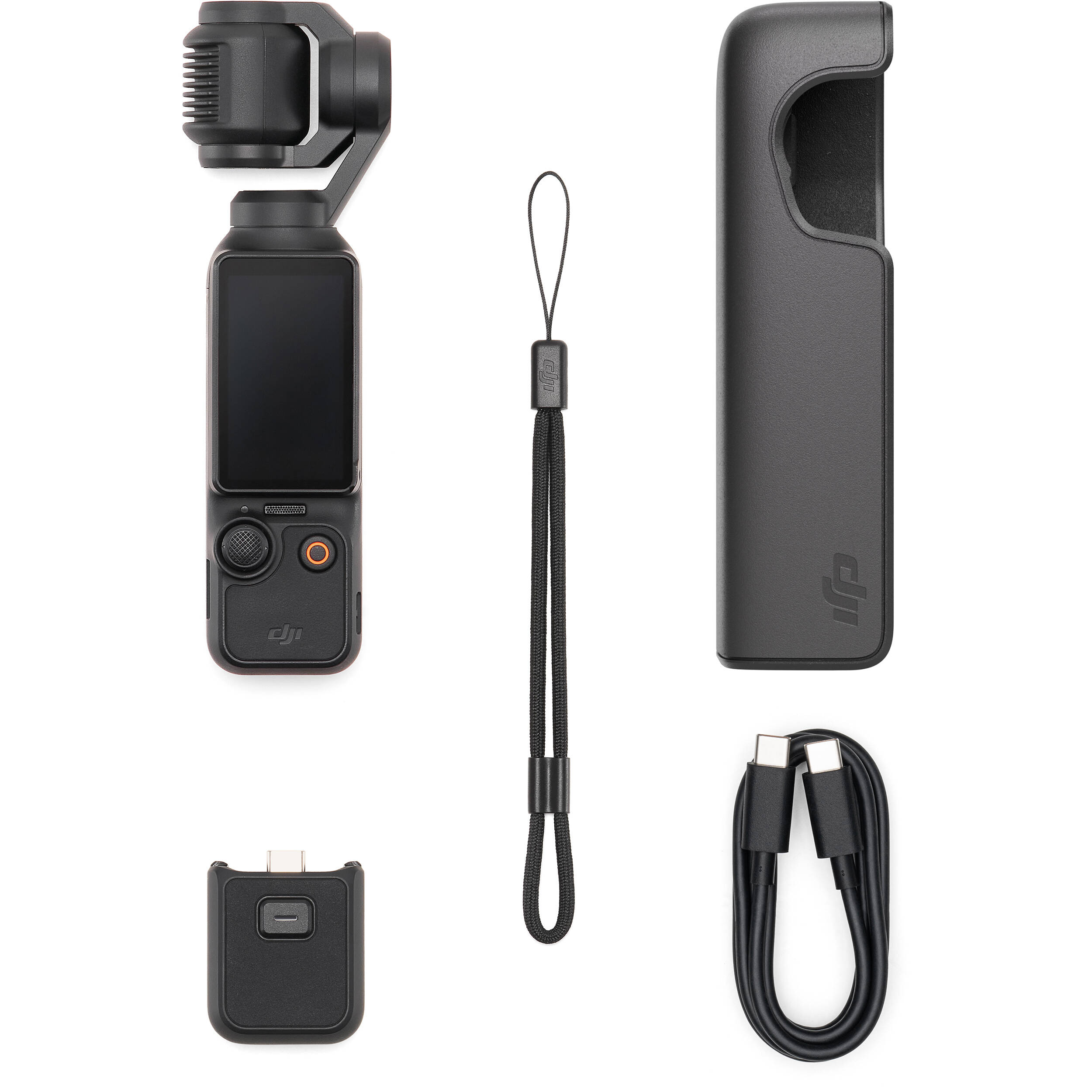 DJI Osmo Pocket 3 – compact 4K gimbal camera with 1-inch sensor, 3-axis stabilization, and rotating touchscreen for smooth, high-quality video on the go.