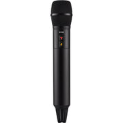 The RODE Interview Pro Wireless Handheld Condenser Microphone features a wireless microphone great for recording professional audio in a space for content creation.
