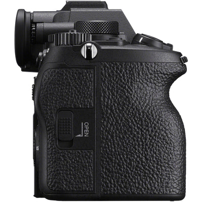 Sony Alpha A7R V mirrorless digital camera with 61MP full-frame sensor and 8K video recording