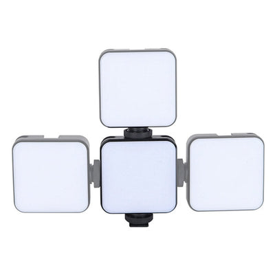 Luxceo W64RGB Mini LED Light with 2500–9000K adjustable colour, 20 effects, built-in magnet, and portable design for creators.