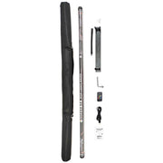 Luxceo P120 waterproof RGB LED light bar (120 cm), slim tube with color spectrum display and handheld app control.