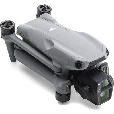 DJI Air 3S drone with dual 1-inch CMOS cameras, 45-min flight time, omnidirectional obstacle sensing, and DJI RC 2 controller