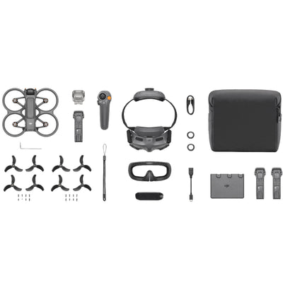 DJI Avata 2 FPV drone fly more combo with 12MP camera, 4K/60fps video, 23 min flight time, and DJI O4 HD transmission