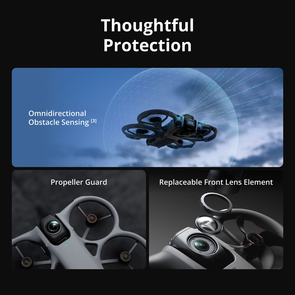 DJI Avata 360 drone with 8K 360° FPV camera