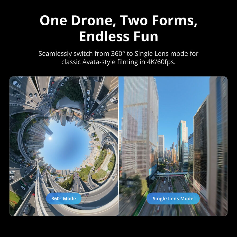 DJI Avata 360 drone with 8K 360° FPV camera