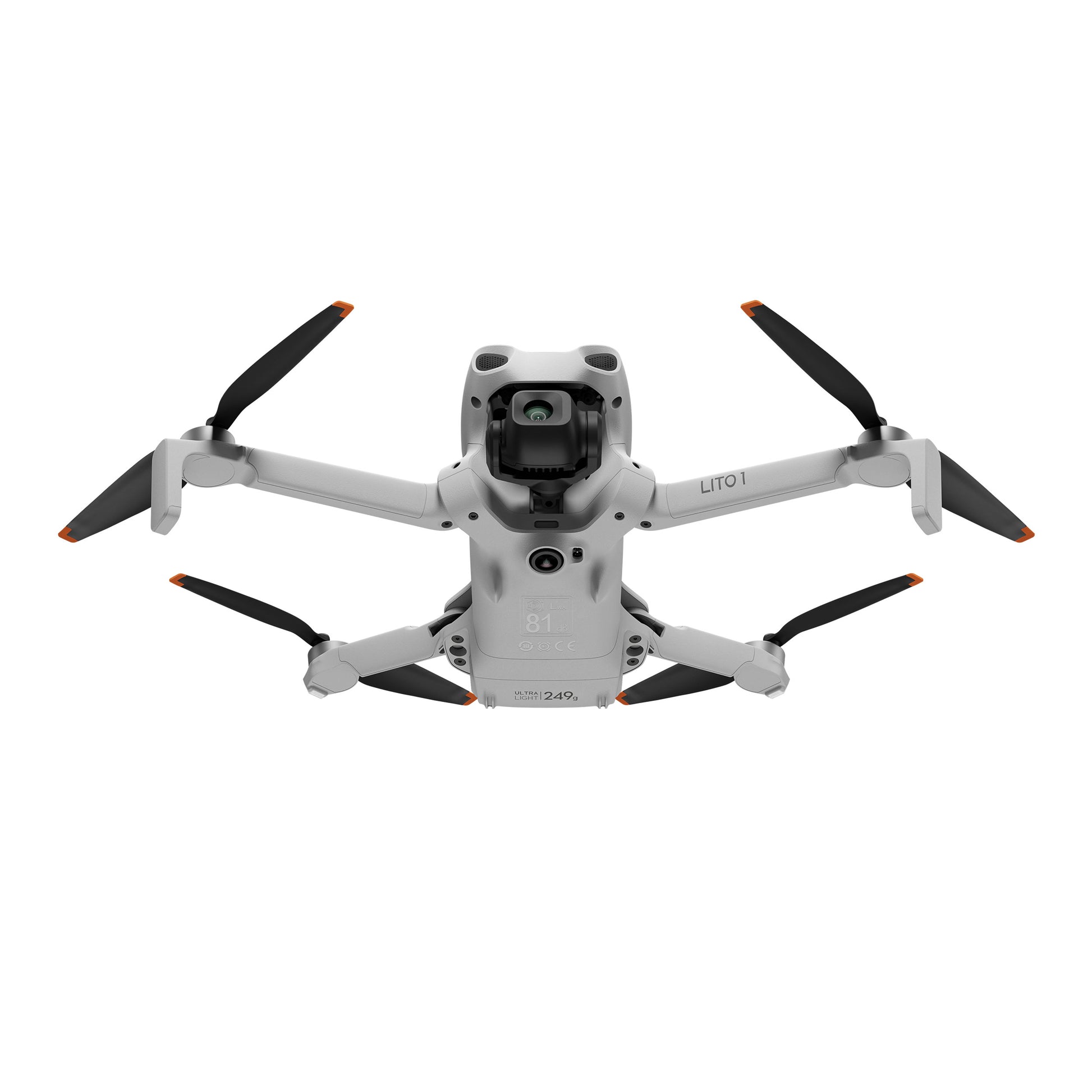 DJI Lito 1 foldable beginner camera drone with the RC-N3 remote controller.