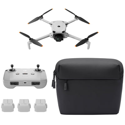 DJI Lito 1 Fly More Combo drone kit with remote, 3 batteries, and accessories.
