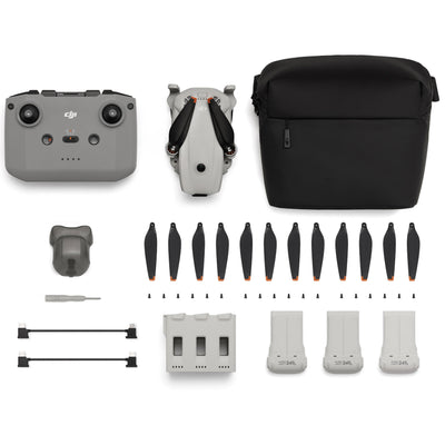 DJI Lito 1 Fly More Combo drone kit with remote, 3 batteries, and accessories.
