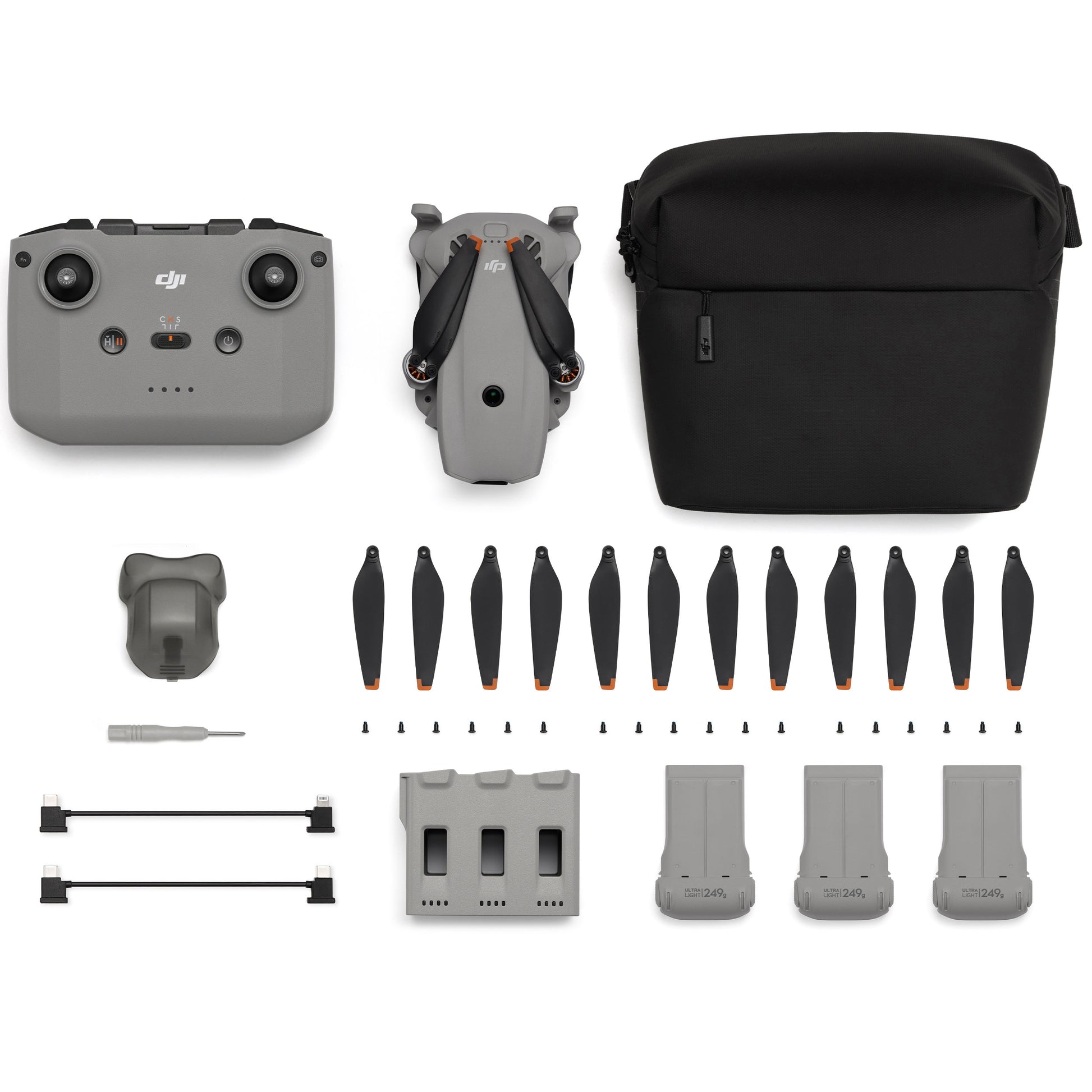 DJI Lito X1 Fly More Combo (DJI RC-N3) drone and controller kit.