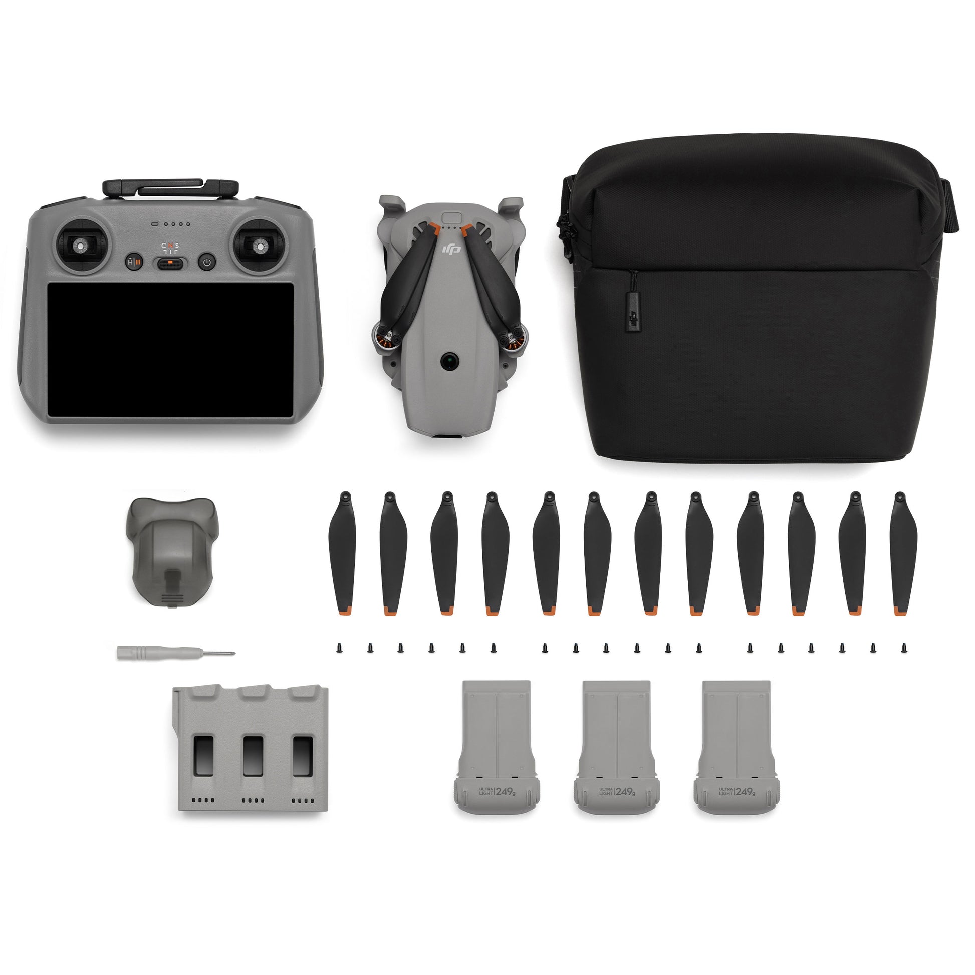 DJI Lito X1 Fly More Combo (RC 2) drone with a display remote.